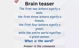 ‘Brain Teaser’ Of The Day That Challenges Your Mind, Can You Solve IT In 30 Seconds?