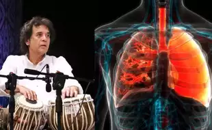 What is Idiopathic Pulmonary Fibrosis Ustad Zakir Hussain Died of?