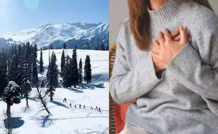 Snowfall And Sub-Zero Temperatures In Kashmir: Doctors Warn Of Heart Attack And Stroke Risk!